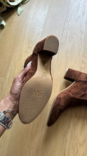 Load image into Gallery viewer, Stuart W Brown Suede Bootie 8.5
