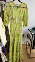 Load image into Gallery viewer, Asos Citrus Green Floral dress
