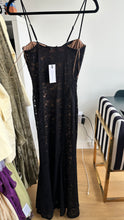 Load image into Gallery viewer, Lace Maxi Dress Small Black

